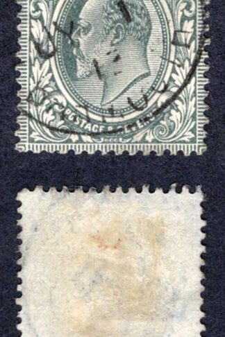 KEVII SG305 7d Slate-grey Somerset House used Cat 15 pounds