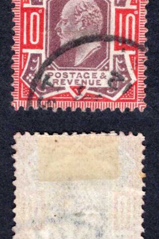 KEVII SG254 10d Dull Purple and Carmine used Cat 40  pounds