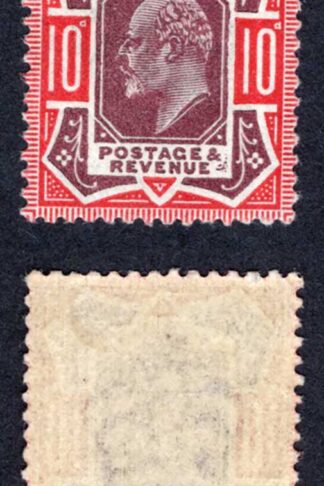 KEVII Spec M44 (7)i 10d Variety Marks after Revenue  M/M (gum crease) Cat 300