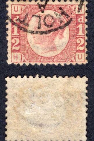 SG48 1/2d Plate 14 CDS used