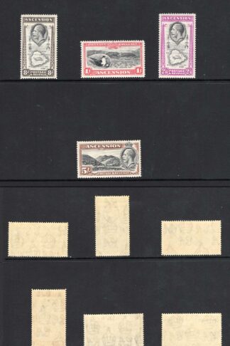 Ascension SG21/8 1934 set 10 M/M Cat 130 pounds