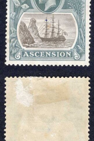 Ascension SG13 2d Grey-black and Grey Badge of Helena M/M Cat 24 pounds
