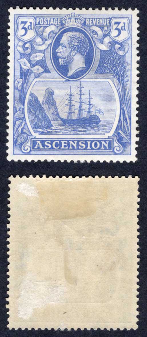 Ascension SG14 3d Blue Badge of Helena M/M Cat 10 pounds