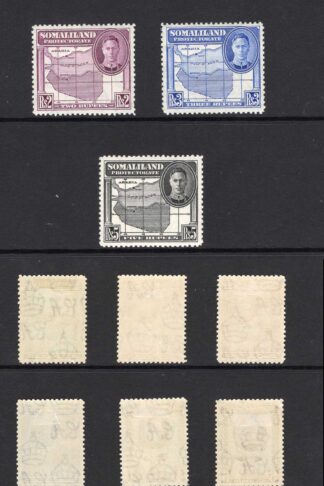 Somaliland SG105/116 1942 Set of 12 M/M Cat 55 pounds