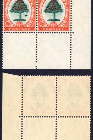 South Africa SG61b 6d Die I MOLEHILL U/M Cat 250 pounds