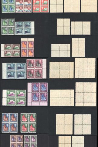 St Vincent SG149/59 Set of 15 U/M Blocks Cat 240 pounds