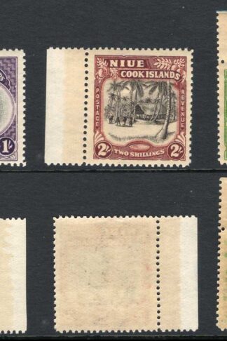 Niue SG75/7 1938 Set of 3 U/M Cat 60 pounds