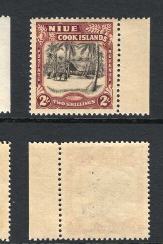 Niue SG75/7 1938 Set of 3 U/M Cat 60 pounds