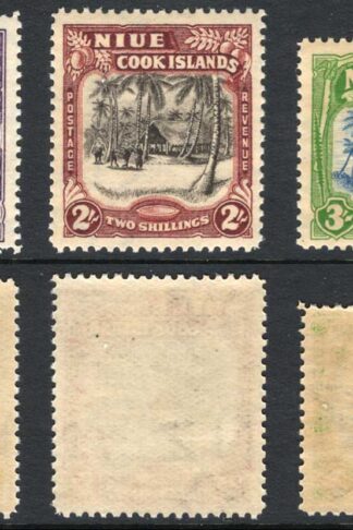 Niue SG75/7 1938 Set of 3 U/M Cat 60 pounds