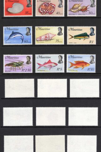 Mauritius SG382/99 Set of 18 U/M Cat 27 pounds