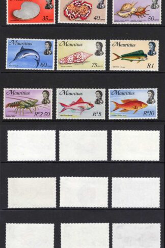 Mauritius SG382/99 Set of 18 U/M Cat 27 pounds