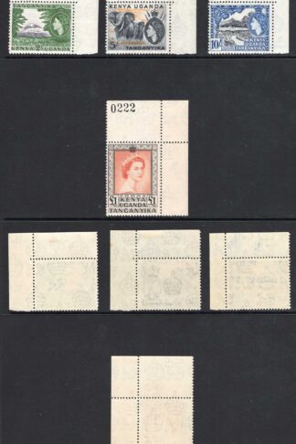 KUT SG177/80 Top Values Corner examples U/M Cat 136 pounds