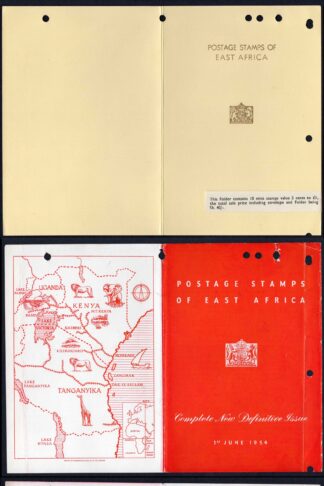 KUT 1954 Official Folder of the Definitive Set