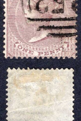 Mauritius SG46 1d Purple-brown No Wmk used Cat 50 pounds