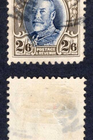Southern Rhodesia SG26 2/6 Perf 12 used Cat 45 pounds