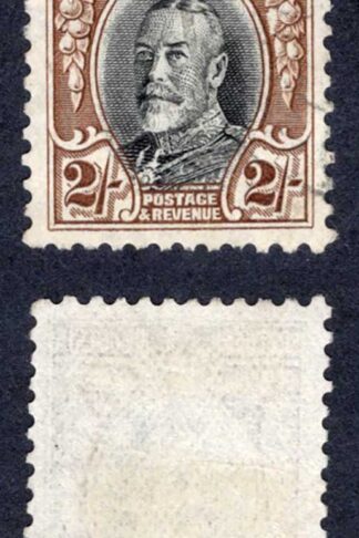 Southern Rhodesia SG25a 2/- Perf 11.5 used Cat 40 pounds