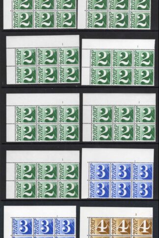SGD77/D89 Selection of Cylinder Block (37 blocks) Values to One Pound U/M