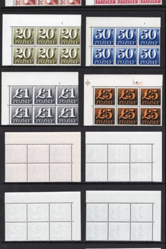 SGD77/D89 Post due set (no 11p) in U/M Cylinder Blocks