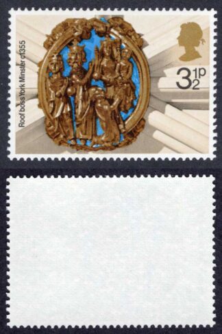 SG966y 3.5p 1974 Christmas Missing Phosphor U/M Cat 12 pounds