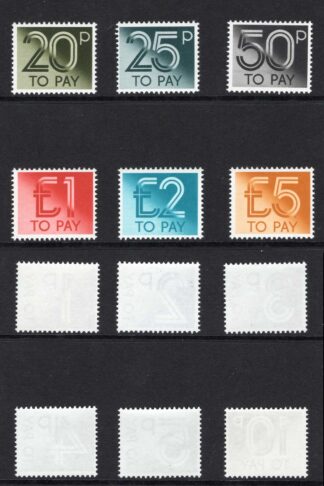 SGD90/D101 Post due set of 12 in U/M Cat 19 pounds