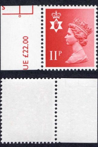 SGNI Northern Ireland 11p Missing Phosphor U/M Cat 5 pounds