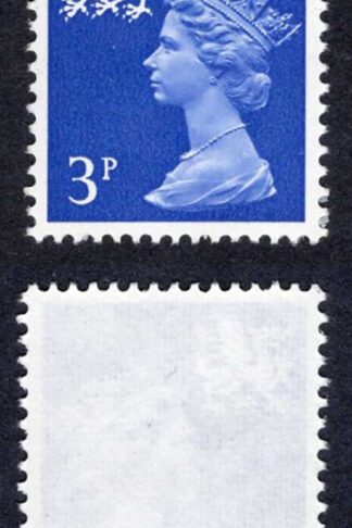 SGW14Eya Wales 3p Gum Arabic U/M Missing Phosphor Cat 12 pounds