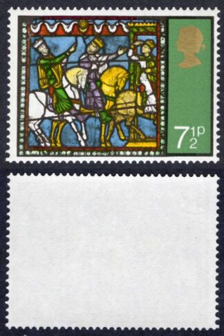 SG896 7.5p 1971 Christmas Embossing at left instead on Right U/M