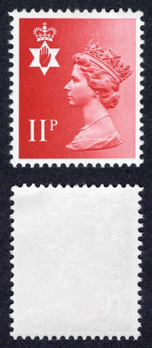 SGNI30y Northern Ireland 11p Missing Phosphor U/M Cat 5 pounds