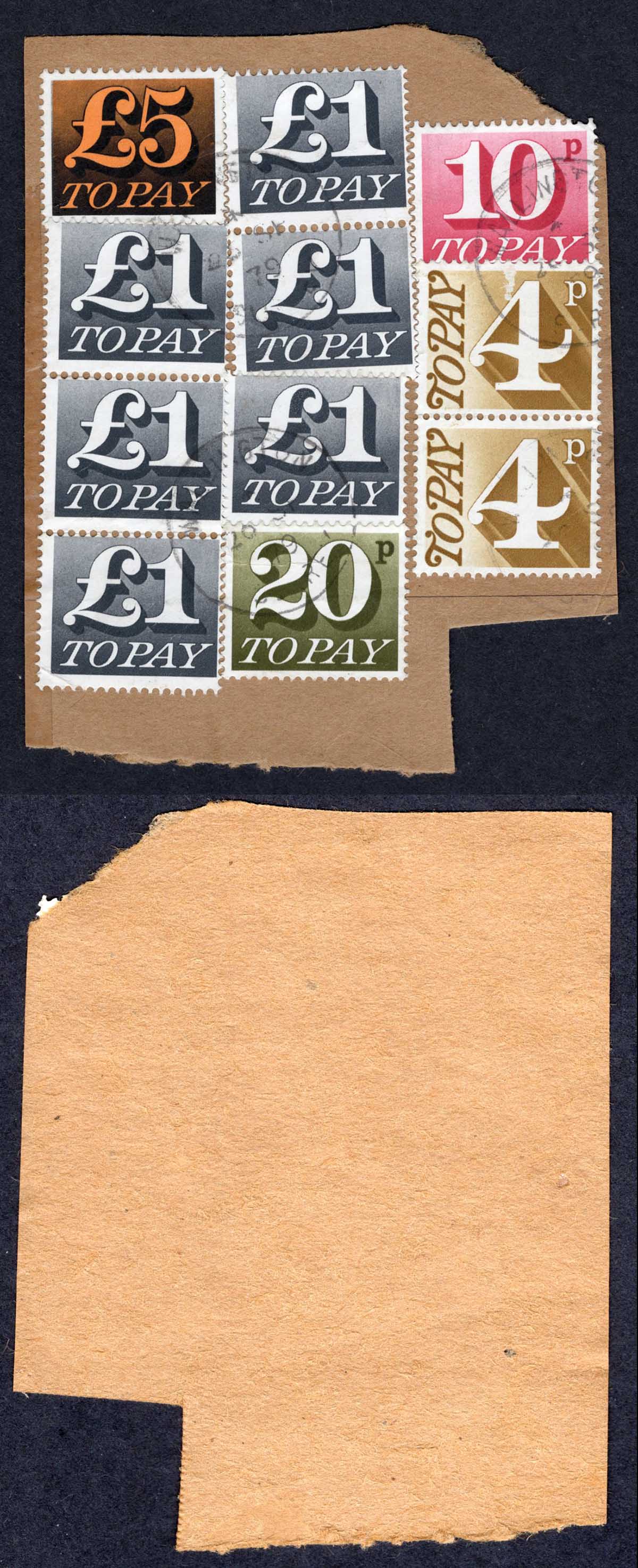 SGD89 Five Pound To Pay on a piece