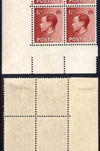 KEVIII 1 1/2d Cylinder Block A36 2 no dot Hair Flaw Retouched Control Block 6 m