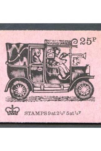 Oct 1972 25p Booklet SGDH48