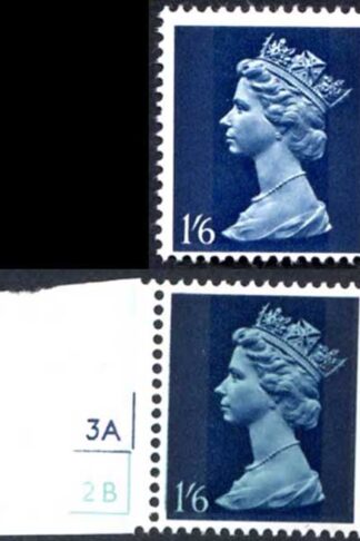 SG743Eva 1/6 with Greenish blue omitted U/M