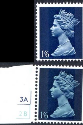 SG743Eva 1/6 with Greenish blue omitted U/M