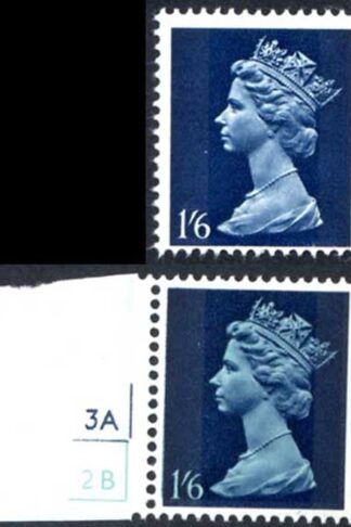 SG743Eva 1/6 with Greenish blue omitted U/M