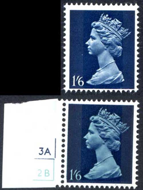 SG743Eva 1/6 with Greenish blue omitted U/M