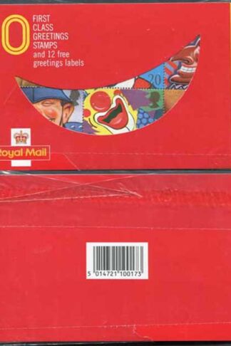 1990 Greetings Booklet SGKX1 Sealed