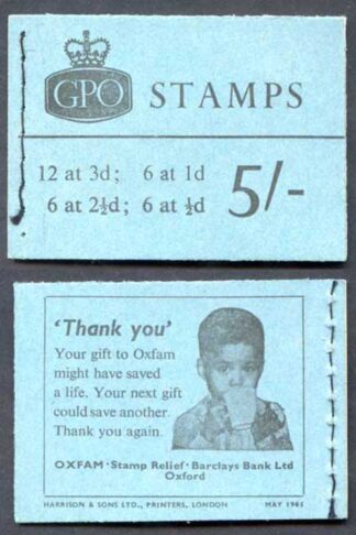 H74 5/- Crowns Booklet May 1965