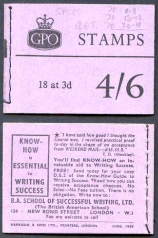 L16g 4/6 Graphite Booklet June 1959