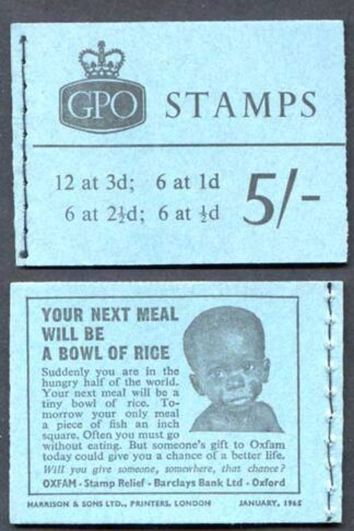 H72 January 1965 5/- Crowns Booklet