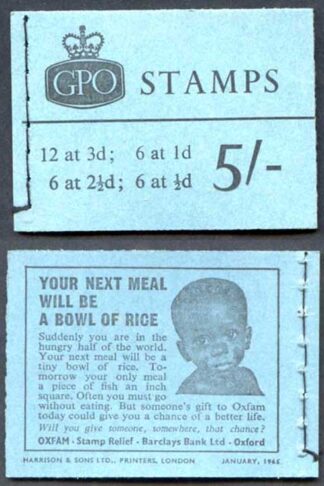 H72 January 1965 5/- Crowns Booklet