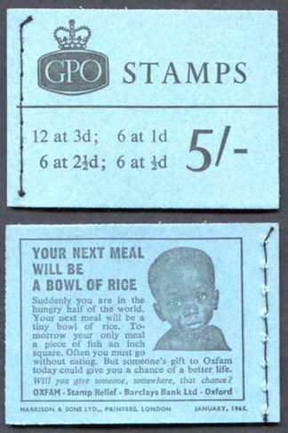 H72 January 1965 5/- Crowns Booklet