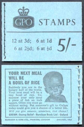H72 January 1965 5/- Crowns Booklet