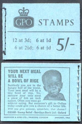 H72 January 1965 5/- Crowns Booklet