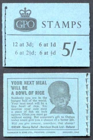 H72 January 1965 5/- Crowns Booklet