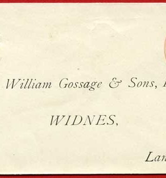 EP29 QV 1d Pink Envelope Size C Mint Printed Address