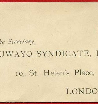 EP29 QV 1d Pink Envelope Size C Mint Printed Address