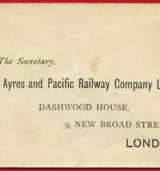 EP29 QV 1d Pink Envelope Size C Mint Printed Address