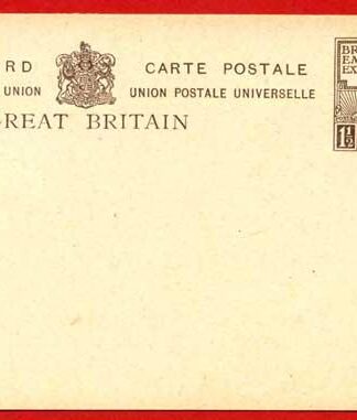 CP86 KGV 1 1/2d 1924 Wembley Post Office Issue Postcard Mint
