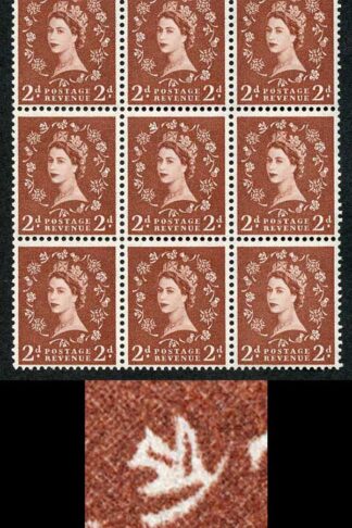 2d Light Red Brown S38 Dot in Top Daffodil 13/8 U/M (eBay 7)