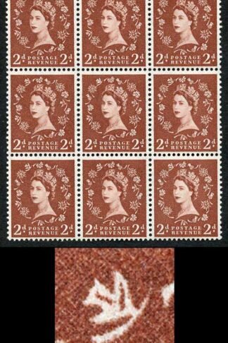 2d Light Red Brown S38 Dot in Top Daffodil 13/8 U/M (eBay 9)